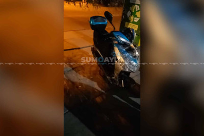 “Stop” nişanına əməl etməyən sürücü qəza törədib