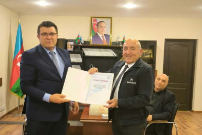 15 ilini Sumqayıt Qaz İstismarı Sahəsinə həsr edən şəxs mükafatlandırılıb