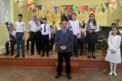 Uşaq Musiqi Məktəbində bayram konserti baş tutub