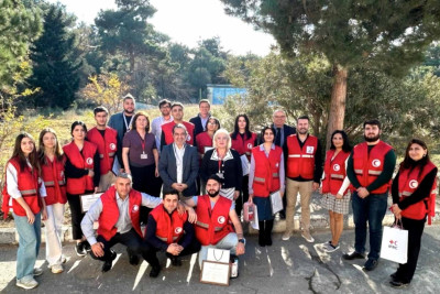 Sumqayıtda könüllülər üçün ofis açılıb