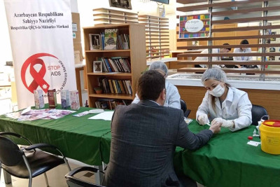 Sumqayıtda İİV-nin erkən aşkarlanması üçün müayinə aparılıb