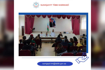Məktəbdə qızılca ilə bağlı maarifləndirmə aparılıb