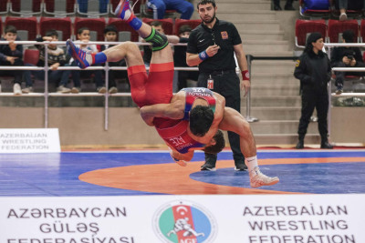 Güləşçimiz Azərbaycan çempionatının bürünc medalçısı olub
