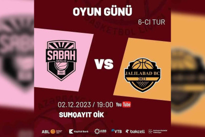 “Sabah” və “Cəlilabad” basketbol komandaları Sumqayıtda qarşılaşacaq