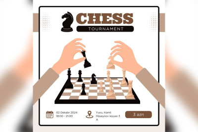 Şahmat yarışı olacaq: qalib konsertə bilet qazanacaq