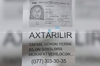 İtkin düşən 31 yaşlı qadın axtarılır