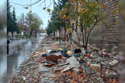 29-cu məhəllədə yataqxana sökülür