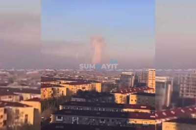 Sumqayıt səhəri “qazovka” ilə açıb – VİDEO