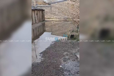Tağıyev qəsəbəsi: bir küçənin tükənməyən kanalizasiya problemi