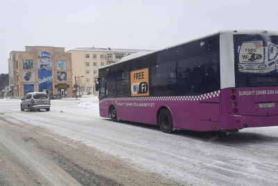 “Hazırda şəhərin bütün istiqamətlərində avtobuslar fasiləsiz hərəkət edir” - RƏSMİ AÇIQLAMA