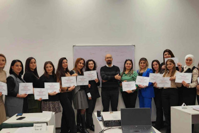 Müəllimlər üçün “Öz layihəni özün yaz" master-klası keçirilib
