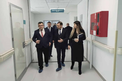 Sumqayıt Tibb Mərkəzinin direktoru 2 nömrəli xəstəxanada olub