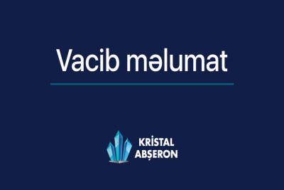 “Kristal Abşeron” şirkəti 1 milyon təzminat tələb edir