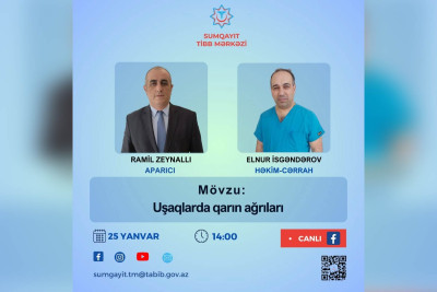 Həkim-cərrah canlı yayımın qonağı olacaq