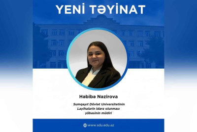 SDU-da yeni təyinat baş tutub