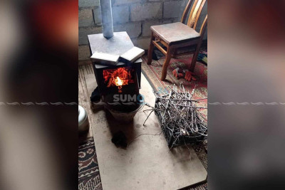 Sumqayıtda 400-ə yaxın ailə evini odunla qızdırır
