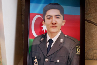 Füzuli uğrundakı döyüşlərdə şəhid olan Vüqar Məmmədovun mövlududur