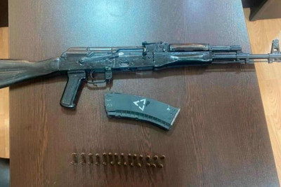 Sumqayıt sakininin üzərində odlu silah tapılıb