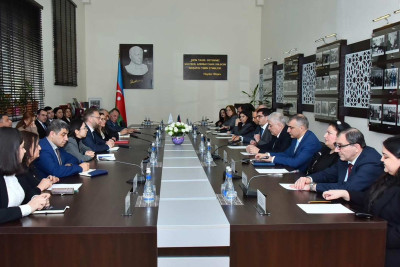 “Times Higher Education” reytinq təşkilatının nümayəndələri SDU-da olublar