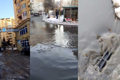 Bir sıra prospekt və küçələr qardan təmizlənib