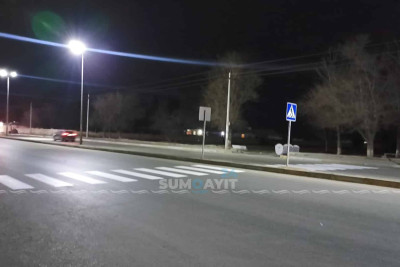 Səməd Vurğun küçəsində “zebra”lar çəkilib