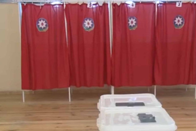Sumqayıt 5-ci seçki dairəsinin məntəqəsində şeçicilərə lazımi şərait yaradılıb