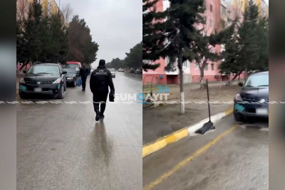 Sumqayıtın bu ərazisində nə səki var, nə də dayanacaq