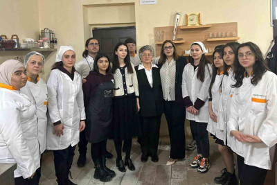 Sumqayıt məktəbində peşə təmayüllü siniflərlə tanışlıq olub