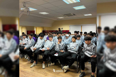 “Sumqayıt”ın azyaşlı futbolçuları antidopinq seminarına qatılıblar