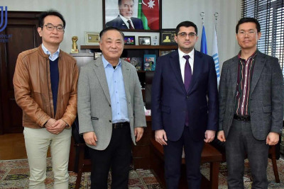 Koreya Agentliyinin nümayəndələri Sumqayıtda olublar