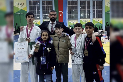 Fudokançılarımız İsmayıllıdan çempion dönüblər