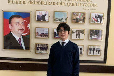 Səfirlər Məclisində şagirdimizə “vəzifə” verilib