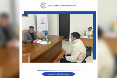 STM-in direktoru Elnur Azadxanov vətəndaşlarla görüşüb