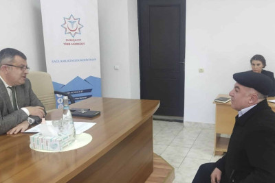 STM-in direktoru sakinləri narahat edən məsələləri dinləyib