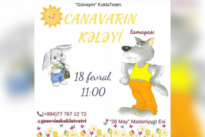 Uşaqlar üçün “Canavarın kələyi” tamaşası oynanılacaq
