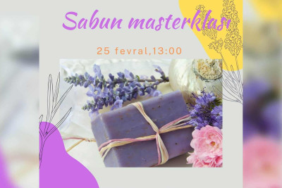 “Günəşim” kukla teatrı sabun master-klası təşkil edir