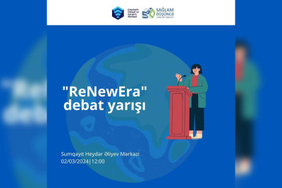 Debatsevər gənclər yarışı izləməyə dəvət olunurlar