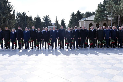 Sumqayıtda Xocalı faciəsi qurbanlarının xatirəsi yad edilib