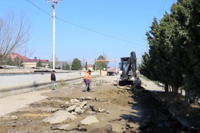 Sumqayıtda yol infrastrukturunun yenilənməsinə start verilib