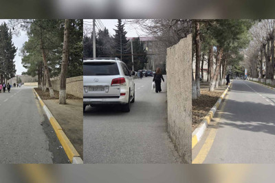 Məktəbə aparan yol təhlükə saçır