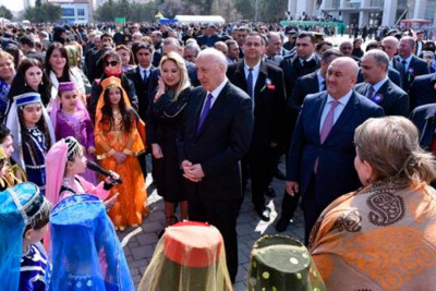 Şəhərimizdə Novruz şənliyi qeyd olunub