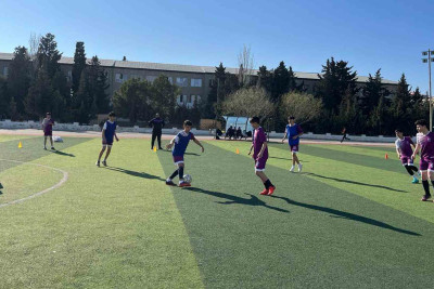 Futbol üzrə ustad dərsi təşkil olunub