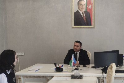 Deputat Müşfiq Məmmədli seçiciləri qəbul edib