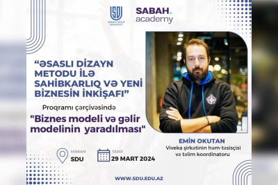 SDU-da maarifləndirici təlim baş tutacaq