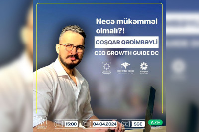 İnkişaf Mərkəzinin rəhbəri Sumqayıtda təlim keçirəcək