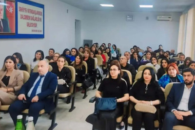 Səhiyyə işçiləri maarifləndirici seminarda iştirak ediblər