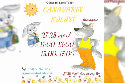 Kukla Teatrı “Canavarın kələyi” tamaşası ilə yenidən qarşınızda