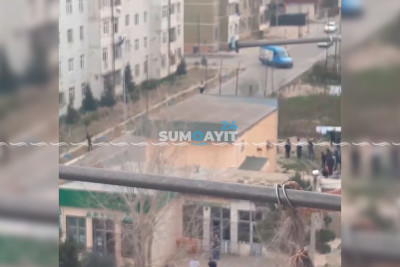 Sumqayıtda uşaq 7-ci mərtəbədən yerə yıxılıb