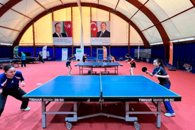 “Qarabağ NN” stolüstü tennis bazasında ustad dərsləri təşkil olunub