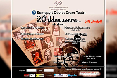 Sumqayıt Dram Teatrı “Aktyor evi”nin qonağı olacaq